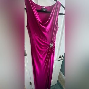 Ralph Lauren Evening Gown Size 4 (Fuscia)